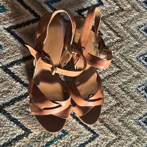 EUC Franco Sarto wedge sandals.
